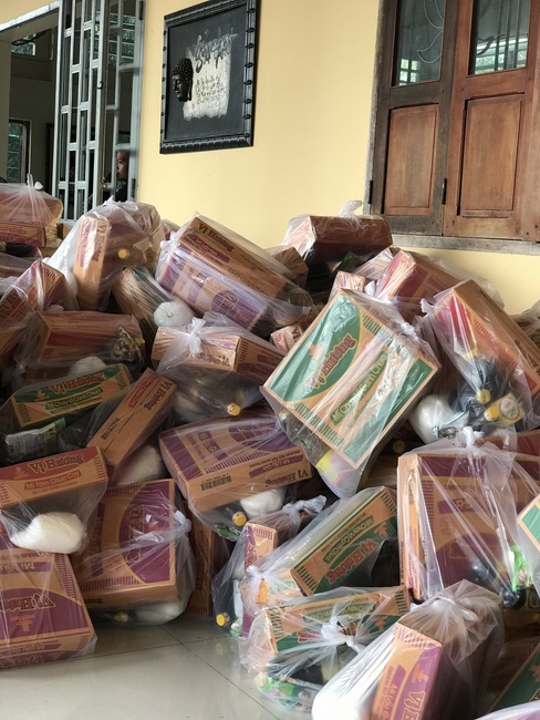 The Charity trip in Tien Giang