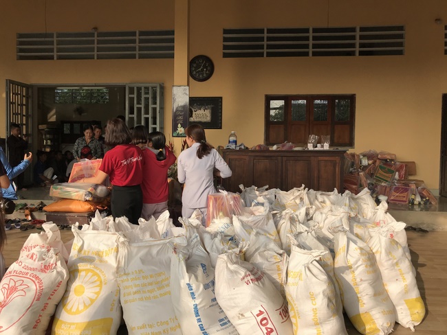 The Charity trip in Tien Giang