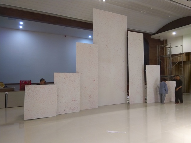 Series photos of activities preparing for the New Year 2020