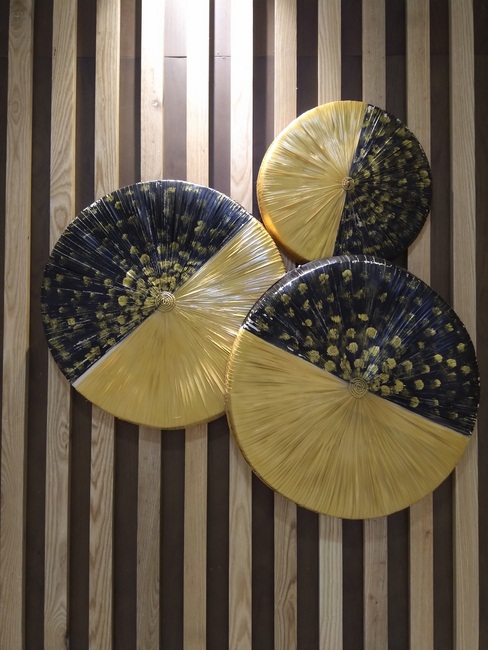 Series photos of activities preparing for the New Year 2020