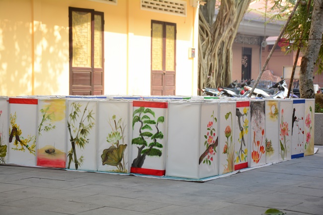 Series photos of activities preparing for the New Year 2020