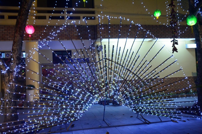 Series photos of activities preparing for the New Year 2020