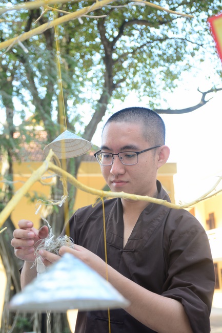 Series photos of activities preparing for the New Year 2020