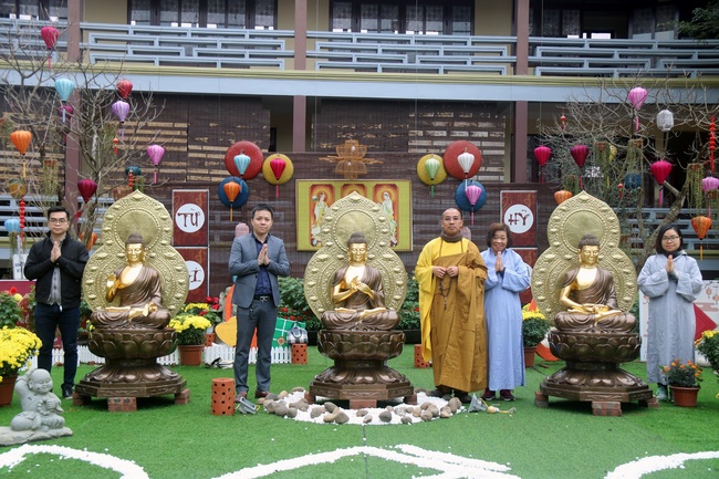 The Gratitude Ceremony at Hoa Phuc Pagoda in Ha Noi