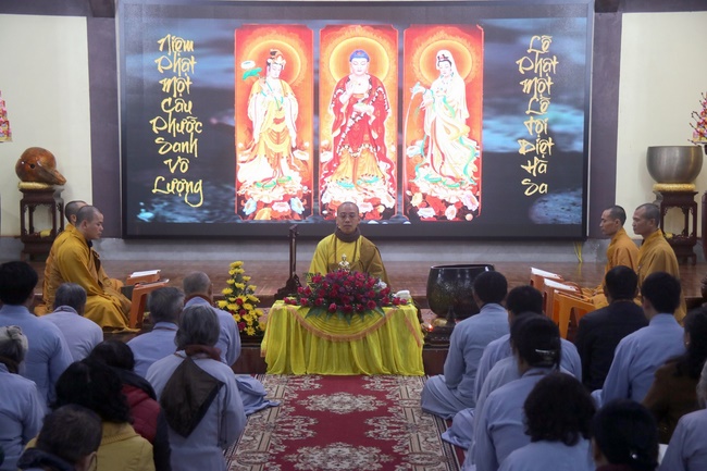 The Gratitude Ceremony at Hoa Phuc Pagoda in Ha Noi