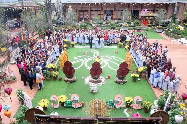The Gratitude Ceremony at Hoa Phuc Pagoda in Ha Noi