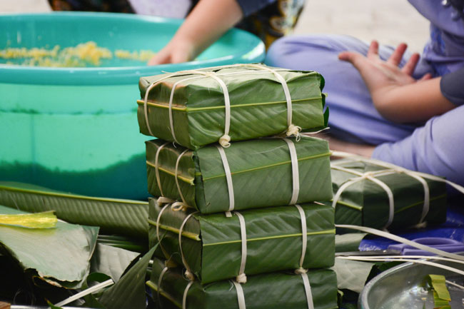 Series photos of activities preparing for the New Year 2020