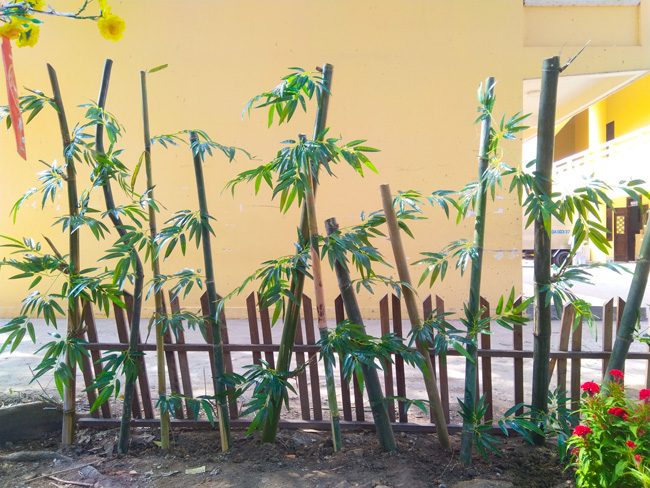 Series photos of activities preparing for the New Year 2020