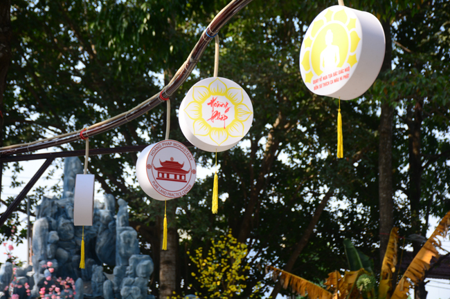 Series photos of activities preparing for the New Year 2020