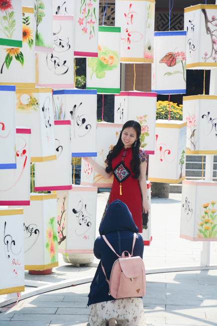 Series photos of activities preparing for the New Year 2020