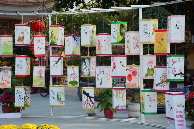 Series photos of activities preparing for the New Year 2020