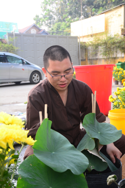 Series photos of activities preparing for the New Year 2020