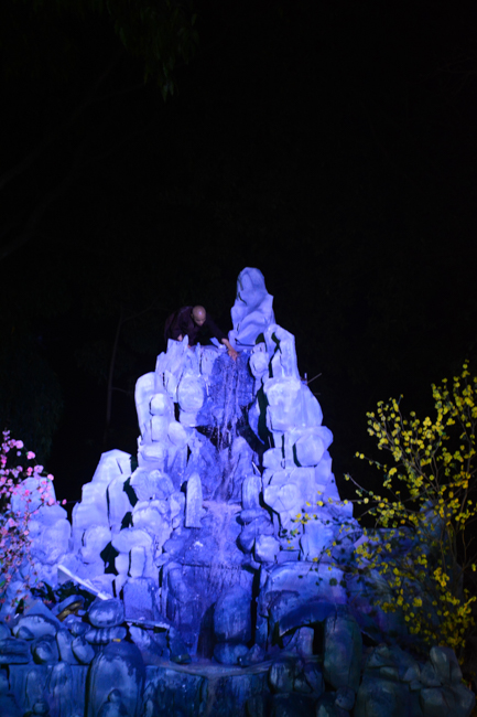 Series photos of activities preparing for the New Year 2020