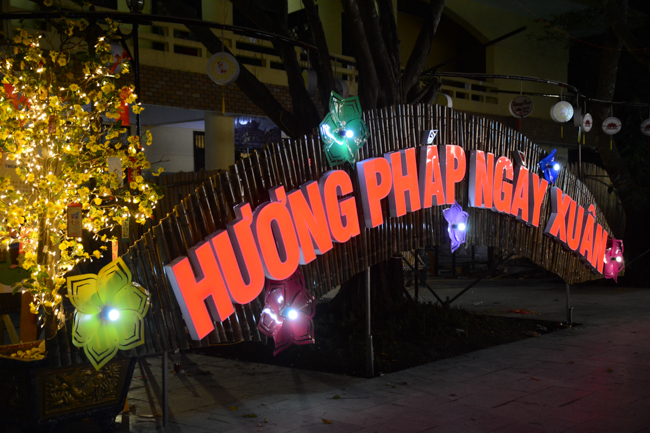 Series photos of activities preparing for the New Year 2020