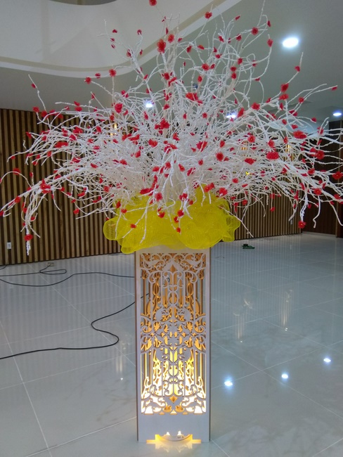 Series photos of activities preparing for the New Year 2020