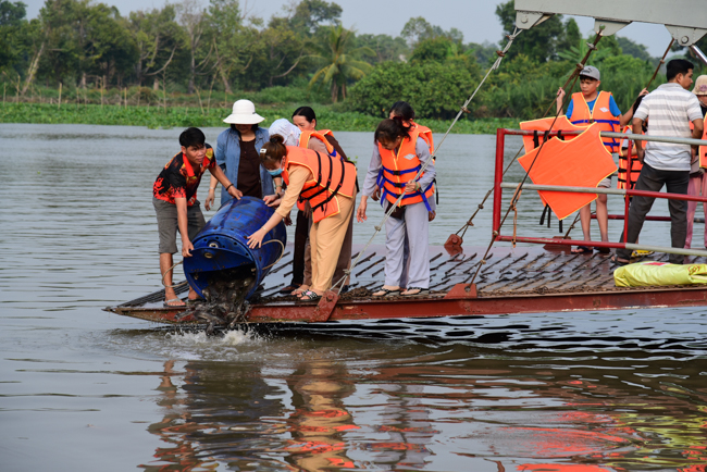 Phóng sanh tại Củ Chi