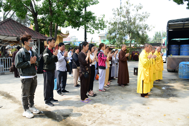 Phóng sanh tại Củ Chi