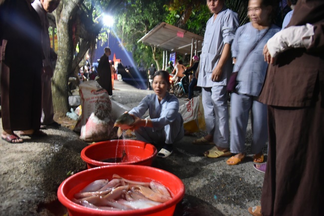 The rite praying for rebirth to Nun Ven. Thich Nu Nhuan Nha