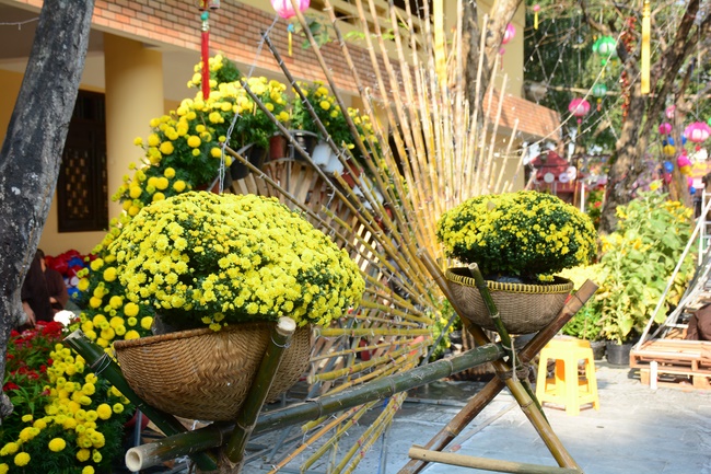 Series photos of activities preparing for the New Year 2020