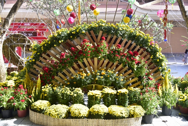 Series photos of activities preparing for the New Year 2020