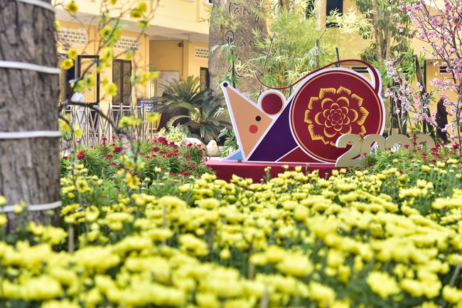 Series photos of activities preparing for the New Year 2020