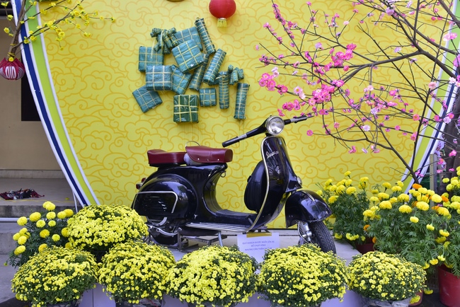 Series photos of activities preparing for the New Year 2020