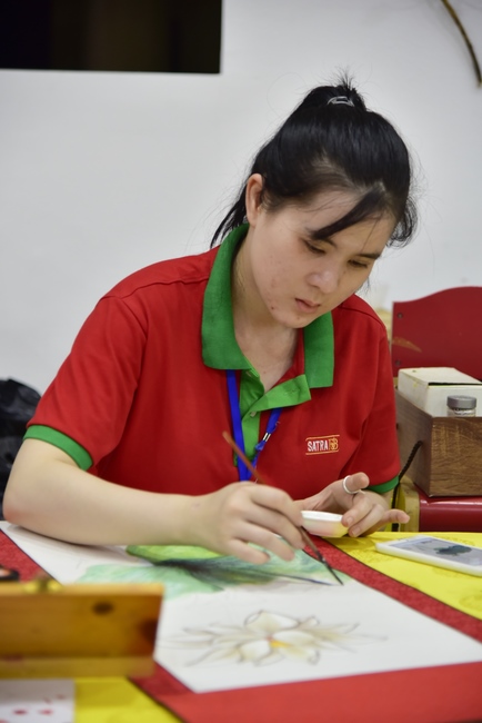 Series photos of activities preparing for the New Year 2020