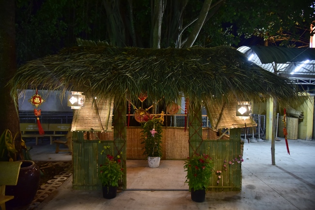 Series photos of activities preparing for the New Year 2020