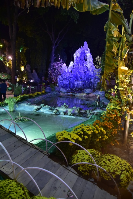 Series photos of activities preparing for the New Year 2020