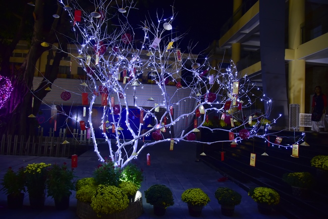 Series photos of activities preparing for the New Year 2020