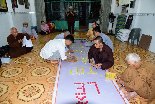 The Gratitude Ceremony at the Minh Chat retreat in Can Tho