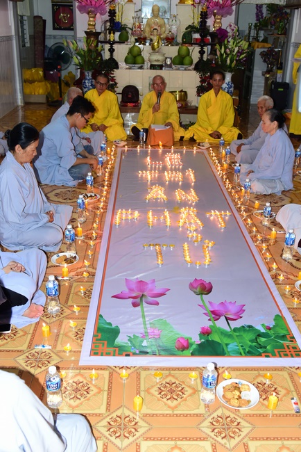 The Gratitude Ceremony at the Minh Chat retreat in Can Tho