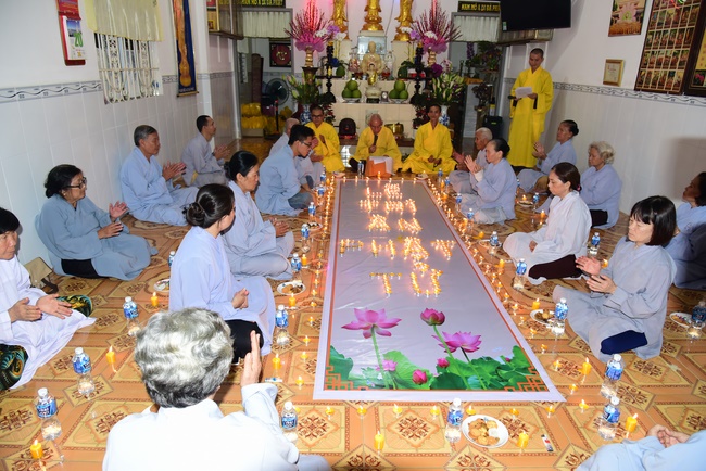 The Gratitude Ceremony at the Minh Chat retreat in Can Tho
