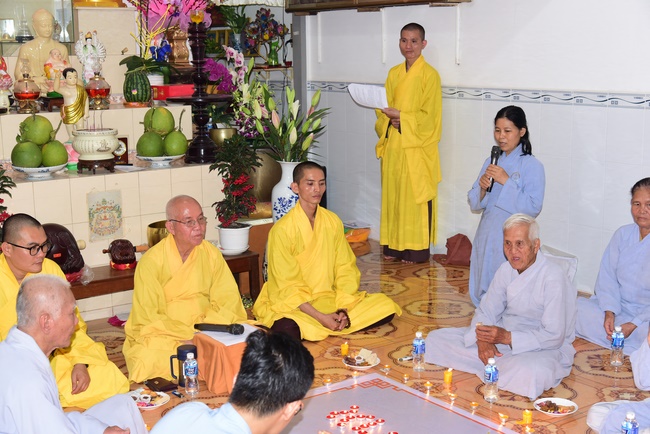 The Gratitude Ceremony at the Minh Chat retreat in Can Tho