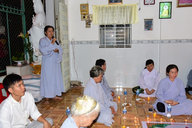 The Gratitude Ceremony at the Minh Chat retreat in Can Tho