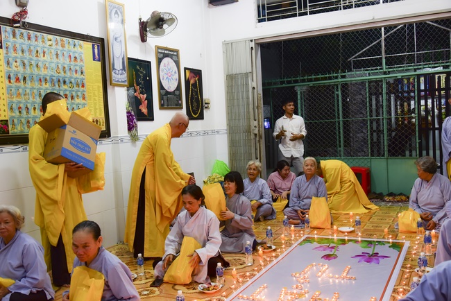 The Gratitude Ceremony at the Minh Chat retreat in Can Tho