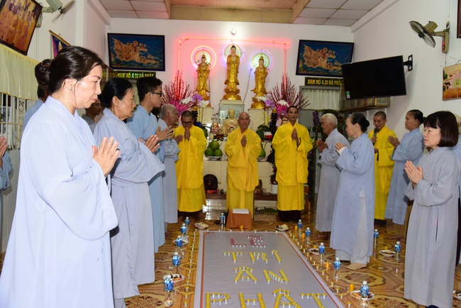 The Gratitude Ceremony at the Minh Chat retreat in Can Tho