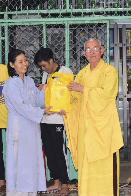 The Gratitude Ceremony at the Minh Chat retreat in Can Tho