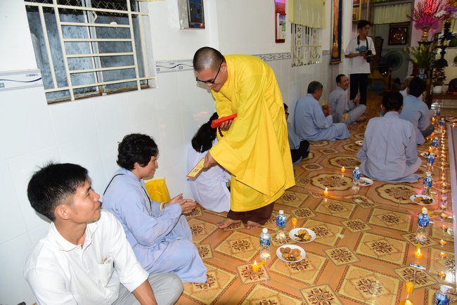 The Gratitude Ceremony at the Minh Chat retreat in Can Tho