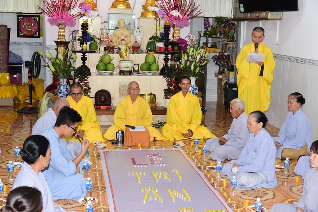 The Gratitude Ceremony at the Minh Chat retreat in Can Tho