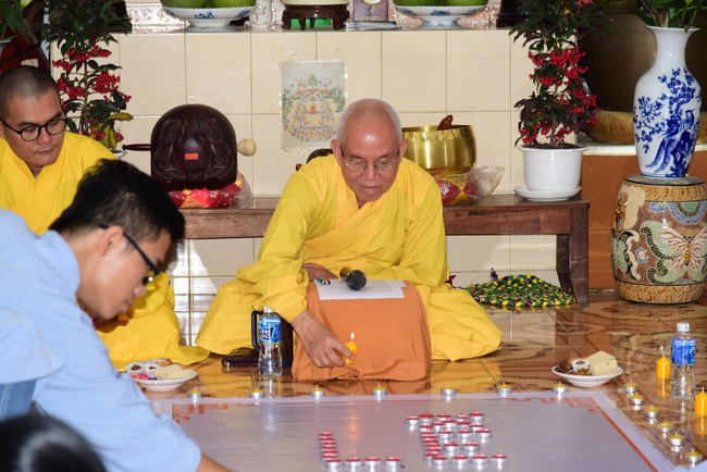 The Gratitude Ceremony at the Minh Chat retreat in Can Tho
