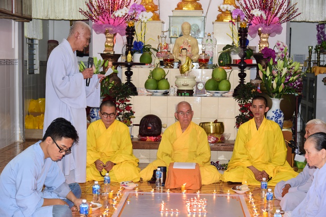 The Gratitude Ceremony at the Minh Chat retreat in Can Tho