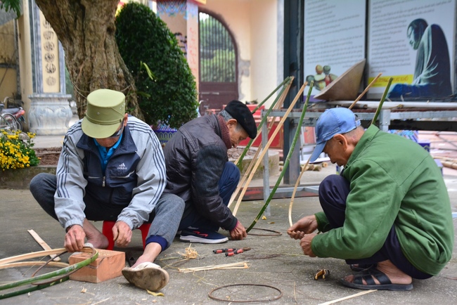 Welcoming the spring at Tay Khanh pagoda, Thai Binh