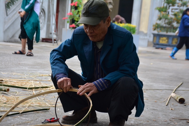 Welcoming the spring at Tay Khanh pagoda, Thai Binh
