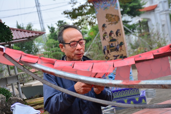 Welcoming the spring at Tay Khanh pagoda, Thai Binh