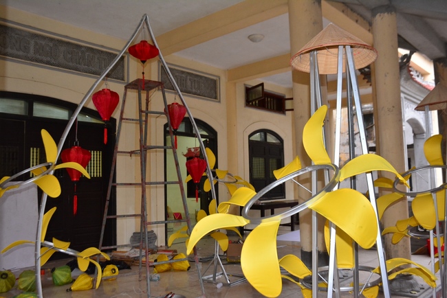 Welcoming the spring at Tay Khanh pagoda, Thai Binh