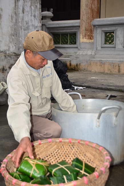 Welcoming the spring at Tay Khanh pagoda, Thai Binh