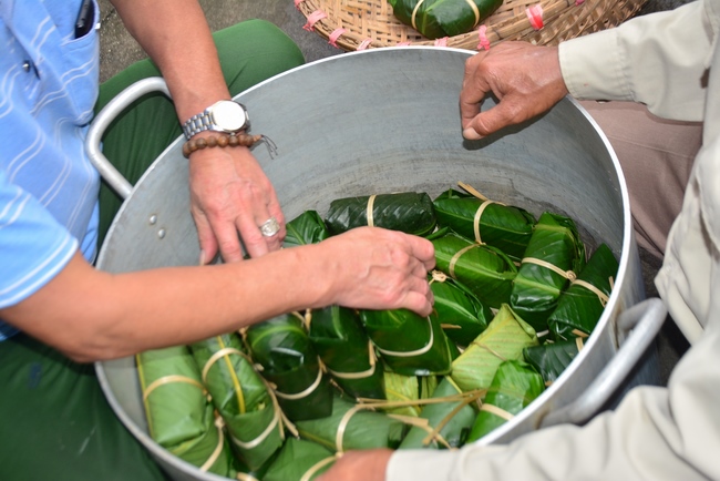 Welcoming the spring at Tay Khanh pagoda, Thai Binh