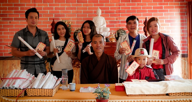 Đón xuân tại chùa Tây Pháp, Tây Ninh