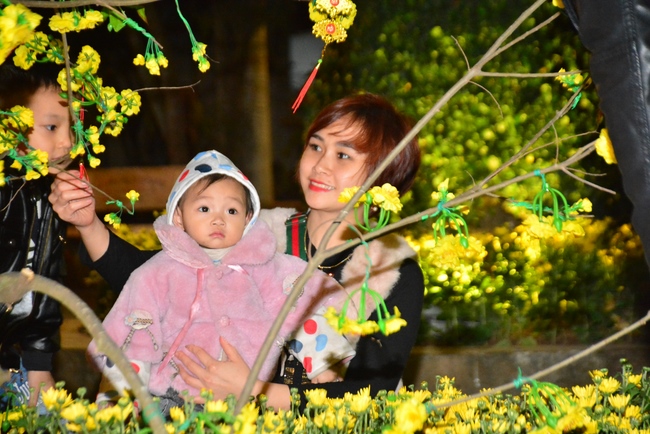 Welcoming the New Year's Eve on the rat year at Tay Khanh Pagoda - Thai Binh